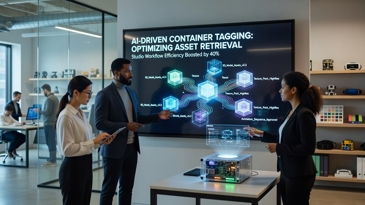 How Studio Teams Optimize Asset Retrieval Through AI-Driven Container Tagging Systems